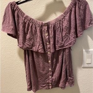 Flowy off the shoulder top